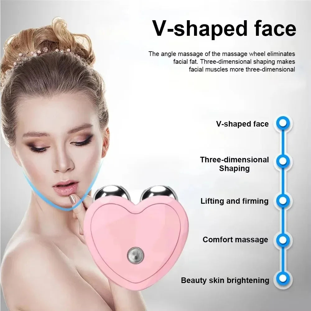 EMS Facial Lifting Device, Microcurrent Massager, Firming and Anti-Wrinkle, Rechargeable.