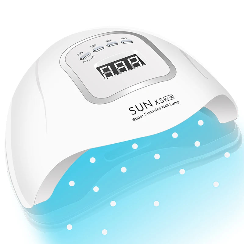 Professional UV Nail Dryer Lamp – Fast Drying with 45 LEDs and Auto Sensor